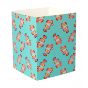 Personalizowany papierowy rękaw - biały