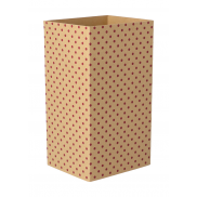 Personalizowany rękaw z papieru kraft - naturalny