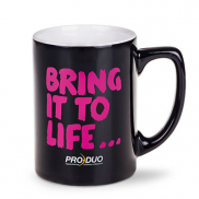 Kubek Anna czarno/biały