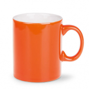 Kubek Tomek Small pomarańczowo/biały