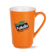 Kubek Cool pomarańczowo/biały