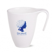 Kubek Swan royal white