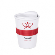 Dodatek Przykrywka porcelanowa Coffe2Go biały Trend