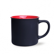 Kubek Loft Supreme czarno/czerwony