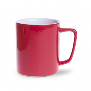 Kubek Tommy Classic czerwono/biały