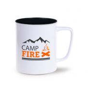 Kubek Tommy Duo biało/czarny