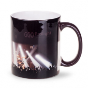 Kubek Tomek Magic czarno/biały