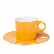 Filiżanka Fantasy żółto/royal white