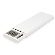 Śrubokręt, 24 końcówki | Charlotte - biały