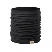 Osłona na twarz i szyję, komin z bawełny organicznej - czarny