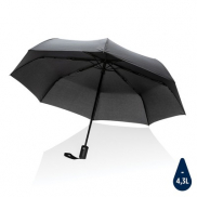 Parasol automatyczny 21' AWARE™ RPET - czarny