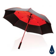 Parasol sztormowy 27', automatyczny AWARE™ RPET - czerwony