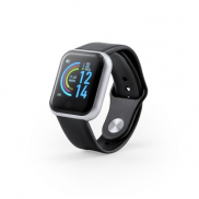 Monitor aktywności, bezprzewodowy zegarek wielofunkcyjny - czarny