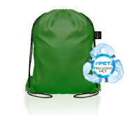 Worek ze sznurkiem RPET B'RIGHT | Ruth - zielony
