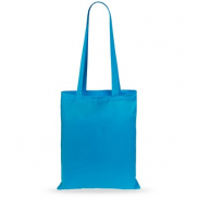 Torba bawełniana na zakupy - błękitny