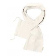 Szalik/szal z bawełny organicznej - naturalny