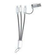 Kabel USB / brelok - szary