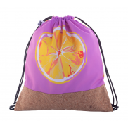 Personalizowany worek ze sznurkami - biały