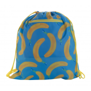 Personalizowany worek ze sznurkami - żółty