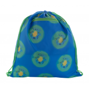 Personalizowany worek ze sznurkami - zielony