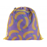 Personalizowany worek ze sznurkami - żółty