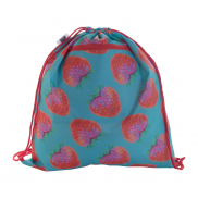 Personalizowany worek ze sznurkami - czerwony