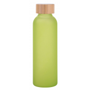 Szklana butelka TAKE FROSTY, zielone jabłko