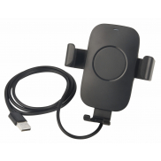 Uchwyt na telefon IN CAR, czarny