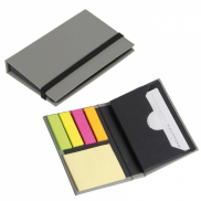 Etui na karty, karteczki do markowania - szary