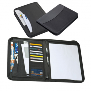 Teczka konferencyjna A4 z notatnikiem - czarny