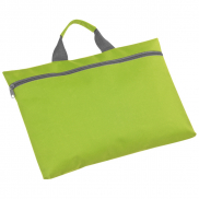 Torba konferencyjna z poliestru - jasnozielony