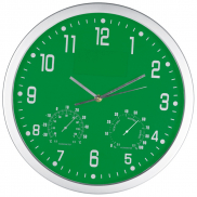 Zegar ścienny CrisMa - zielony