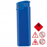 Zapalniczka plastikowa - niebieski