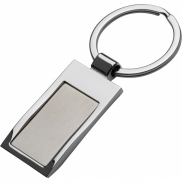 Brelok metalowy - szary