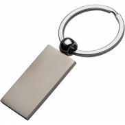 Brelok metalowy - szary