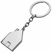 Brelok metalowy - szary