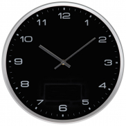 Zegar ścienny - czarny