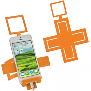 Uchwyt na telefon - pomarańczowy