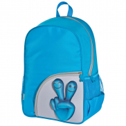 Plecak CrisMa Smile Hand - turkusowy
