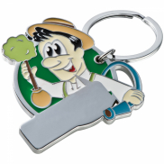 Brelok metalowy CrisMa - zielony