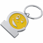 Brelok metalowy CrisMa - żółty