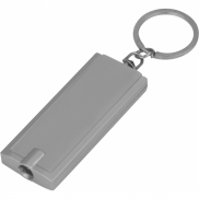 Brelok plastikowy - szary