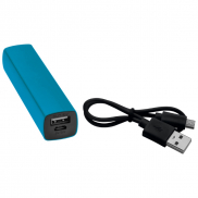 Power bank 2200 mAh - jasnoniebieski