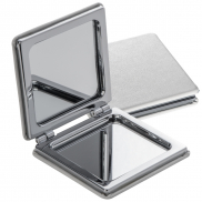 Podwójne lusterko kieszonkowe - biały