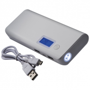 Power bank 10 000 mAh - biały