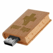 Pendrive drewniany - wielokolorowy
