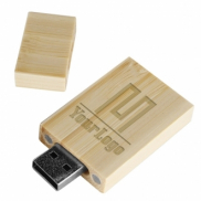 Pendrive drewniany - wielokolorowy