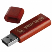 Pendrive drewniany - wielokolorowy