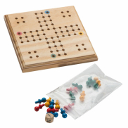 Gra chińczyk - brązowy