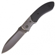 Nóż YERGER Schwarzwolf - czarny